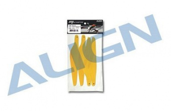 Пропеллеры пластиковые 7'', желтые (2 пары), Align M470/M480L/M690L