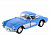 Машина Kinsmart Chevrolet Corvette 1957 инерция (1/12шт.) 1:34 б/к