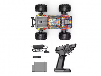 Радиоуправляемый монстр MJX Hyper Go 20208 Brushless 4WD 2.4G LED 1/20 RTR
