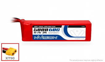 NVISION LiPo 5000mAh 3S 11.1V 60C (XT90 plug)