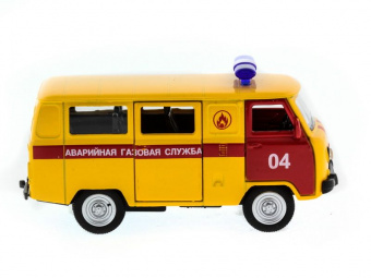 Машина ''АВТОПАНОРАМА'' инерц. УАЗ (аварийная) 1/50, в/к 12*7*5,5 см
