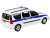Машина ''АВТОПАНОРАМА'' LADA LARGUS Полиция, 1/24, свет, звук, инерция, в/к 24,5*12,5*10,5 см