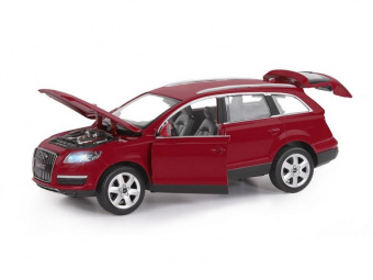Машина ''АВТОПАНОРАМА'' Audi Q7, бордовый, 1/24, в/к 24,5*12,5*10,5 см