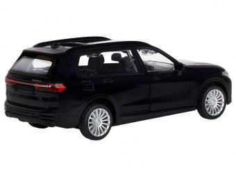 Машина АВТОПАНОРАМА BMW X7, 1/44, черный, инерция, откр. двери, в/к 17,5*12,5*6,5 см