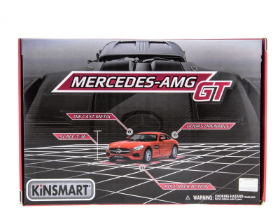 Машина Kinsmart 1:38 Mercedes-AMG GT в асс. инерция (1/12шт.) б/к