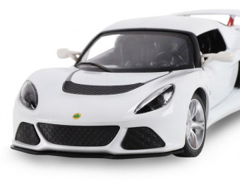 Машина ''АВТОПАНОРАМА'' Lotus Exige S, белый, 1/22, свет, звук, в/к 24,5*12,5*10,5 см
