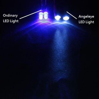 Светодиоды LED с Angeleye (БЕЛ) (YR Plug) 1 пара