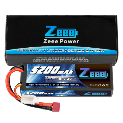 Аккумулятор Zeee Power 2s 7.4v 5200mah 50c