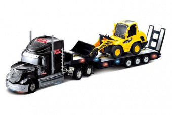 Радиоуправляемый грузовик и трактор Rui Chuang Heavy Truck and Engineering Truck масштаб 1:32 - QY0233A