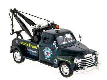 Машина Kinsmart 1953 Chevrolet 3100 Wreckler инерция (1/12шт.) 1:38 б/к