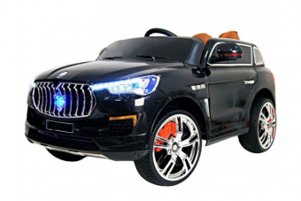 Электромобиль Maserati (резиновые колеса, кожаное сидение)