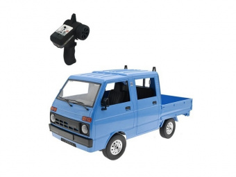 Радиоуправляемая машина WPL китайский грузовичок D-32 (синяя) 2.4G 1/10 RTR