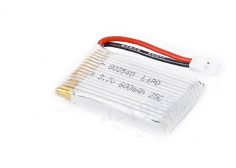 Аккумулятор 1S 3.7V 25C 600mAh