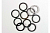 PTFE-coated 6x8x0.5 (10)