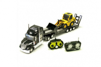 Радиоуправляемый грузовик и трактор Rui Chuang Heavy Truck and Engineering Truck масштаб 1:32 - QY0233A