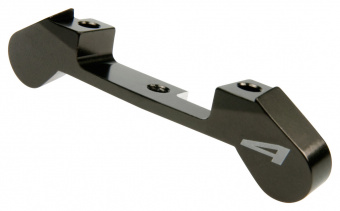 SUSPENSION HOLDER ALUMINIUM: RR 4mm OFFSET