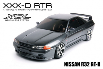 XXX-D 1/10 Scale 4WD RTR Electric Drift Car (2.4G) (brushless) NISSAN R32 GT-R