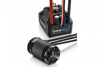 Бессенсорная бесколлекторная система Ezrun COMBO MAX10 SCT 3660SL 4600KV для масштаба 1:10