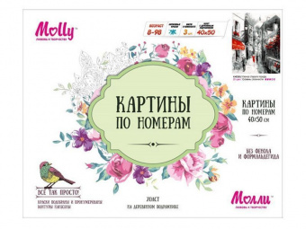 Картина по номерам 40х50 Улочка старого города (21 цвет)
