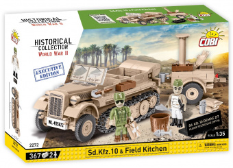 Конструктор COBI SD.KFZ.10 & FIELD KITCHEN COBI-2272 367 PCS