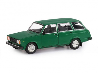 Машина ''АВТОПАНОРАМА'' ВАЗ 2104, зеленый, 1/24, инерция, в/к 24,5*12,5*10,5 см