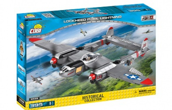 Конструктор самолет P-38L Lightning