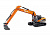 Радиоуправляемый экскаватор HUI NA TOYS, длиннорукий, оранжевый 2.4G 15CH 1/14 RTR