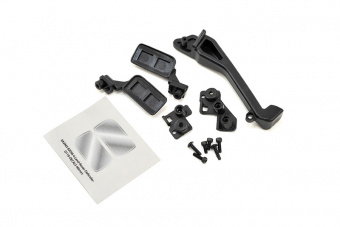 Mirrors, side (left and right)/ snorkel/ mounting hardware