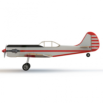 Кордовая тренировочная авиамодель-копия самолета ''Як-50''