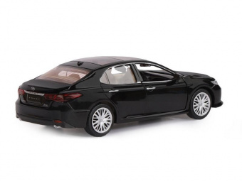 Машина АВТОПАНОРАМА Toyota Camry, черный, 1/32, свет, звук, инерция, в/к 17,5*13,5*9 см