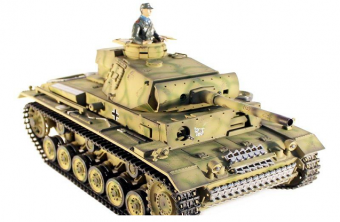 Радиоуправляемый танк Taigen 1:16 Panzerkampfwagen III 2.4 Ghz (пневмо)
