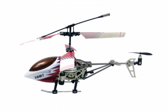 Радиоуправляемый вертолет Gyro JiaYuan Whirly Bird Красный