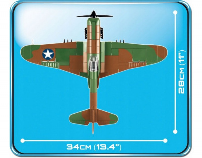 Американский истребитель CURTISS P-40E WARHAWK 272 дет  /5706