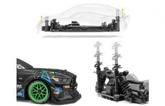 Туринг RS4 Sport 3 Vaughn Gittin Jr Ford Mustang with RTR SPEC 5 Tuning 1:10