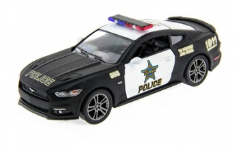 Машинка Kinsmart Ford Mustang GT 2015 Police 1:38 инерционная