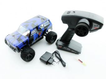 Р/У монстр Himoto Tracker 4WD 2.4G 1/18 RTR + Ni-Mh и З/У
