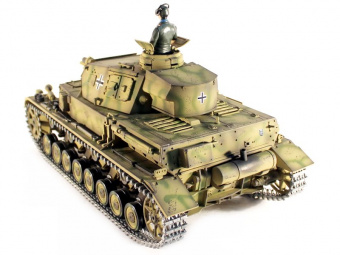Радиоуправляемый танк Taigen 1:16 Dak PZ.Kpfw. IV Ausf. F-1 Pro 2.4 Ghz (пневмо)