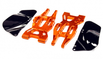 Рычаги нижние перед (оранж) для HPI 1/10 Bullet MT & Bullet ST