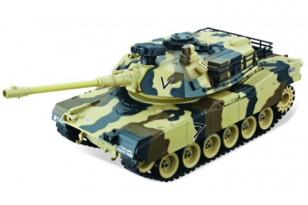 Радиоуправляемый танк  M1A2 Abrams Yellow Edition масштаб 1:20 27Мгц