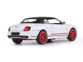 Машина ''АВТОПАНОРАМА'' Bentley Continental Supersports ISR, белый, 1/24, в/к 24,5*12,5*10,5 см