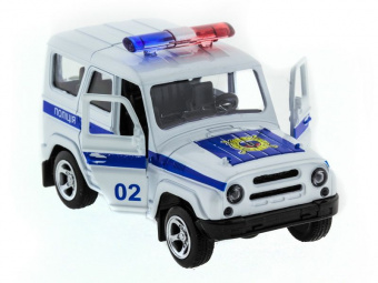 Машина ''АВТОПАНОРАМА'' инерц. УАЗ (ППС) 1/50, в/к 12*7*5,5 см