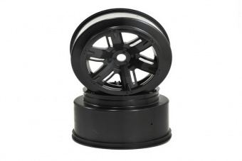 Wheels, X-Maxx, black (left & right)