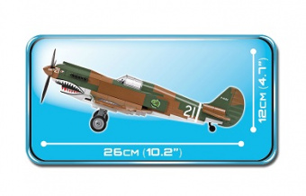 Конструктор самолет P-40B Tomahawk