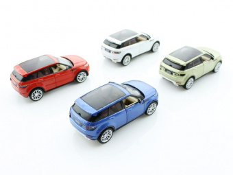 Машина 1:32 Range Rover Evoque свет, звук, инерция 13,5см (1/12шт) б/к
