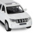 Машина АВТОПАНОРАМА Land Cruiser Prado, белый, 1/42, инерция, откр. двери, в/к 17,5*12,5*6,5 см