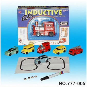 Машинка GOLD LIGHT TOYS 777-005, сенсор, едет по линии