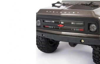 Модель для трофи Axial 1/24 SCX24 1967 Chevrolet C10 4WD Brushed RTR (тёмный металлик)