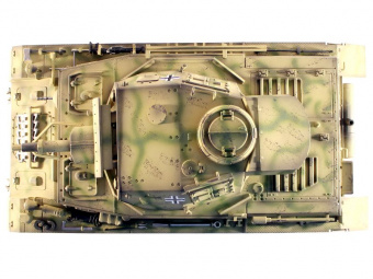 Радиоуправляемый танк Taigen 1:16 Dak PZ.Kpfw. IV Ausf. F-1 Pro 2.4 Ghz (пневмо)