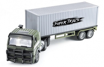 Радиоуправляемый контейнеровоз ZhouleToys CityTruck 1:18