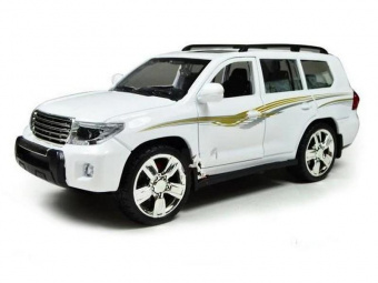 Машина XLG  TOYOTA PRADO/MERCEDES G55 M923J/M923K 1/24, свет, звук, инерция (1/8шт.) б/к